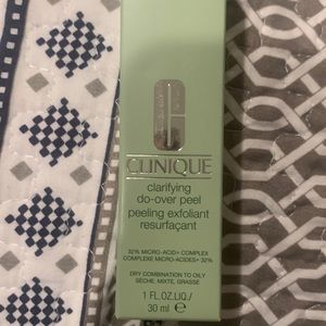 Clinique clarifying do over peel